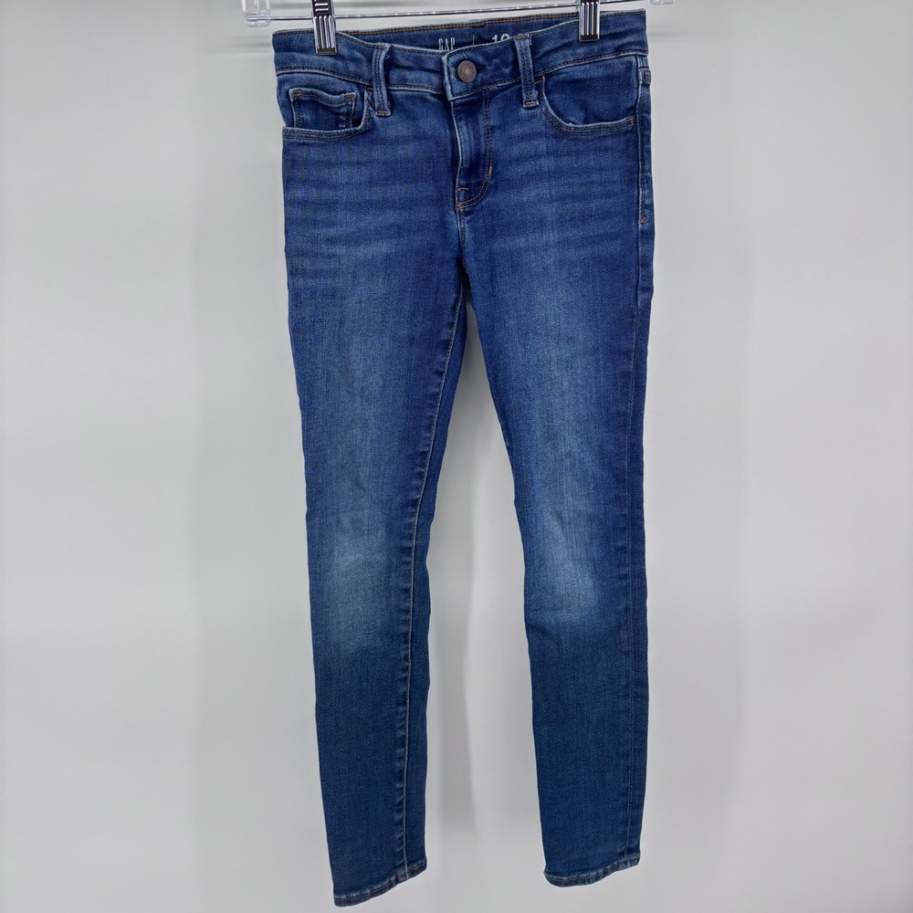 Gap Kids Super Skinny Jeans Size 10 Blue Denim Casual‎ Everyday